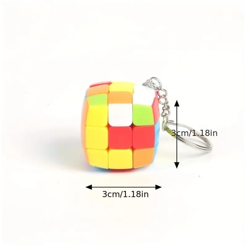 4Trails Mini Keychain Keyring Cube Christmas, Holidays Multicolour