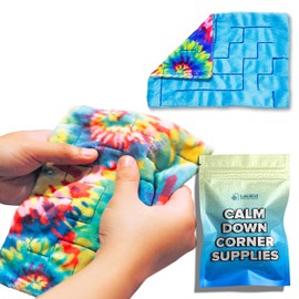 LakiKid Fidget Marble Maze Mat – Marble Fidget Toy & Tactile Sensory Items for Classroom, Sensory Mat for Learning & Focus Toys for Kids & Adults, Ideal for Concentration & Calm Down Corner Toy, 9”x6”