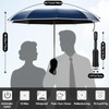 Copulan 46 Inch Auto Open Close Reverse Umbrella - Windproof