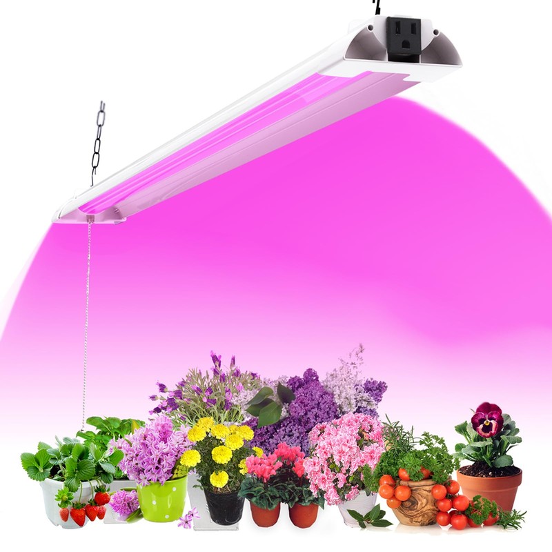 ENATECLITE 42W Hanging Plant Light for Indoor with Chain Switch