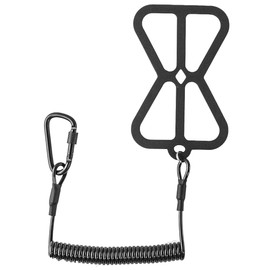 YakAttack Universal Smartphone Harness with Tether | Flexible Silicone Grip | Phone Leash for Kayaking, Fishing & Boating | Compatible with Most Phones