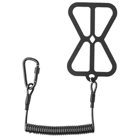 YakAttack Universal Smartphone Harness with Tether | Flexible Silicone Grip | Phone Leash for Kayaking, Fishing & Boating | Compatible with Most Phones