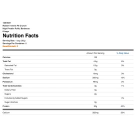 Fit Crunch Keto Snacks: Fit Crunch low carb Protein Puffs BBQ 8 bags 1.05 oz (3 net carbs)