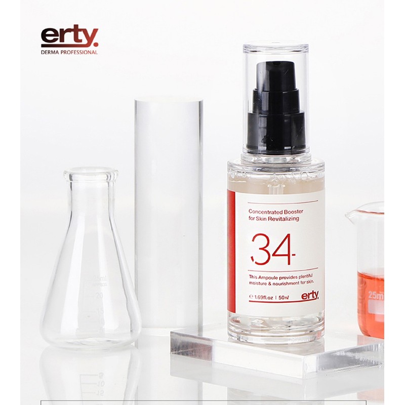 Erti/ 34 Ampoule Revitalizing 100ml Wrinkle Elasticity Whitening / 에르띠/