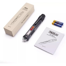 Tacklife Vt02 Medidor Voltaje Ac Sin Contacto Zumbador Falla