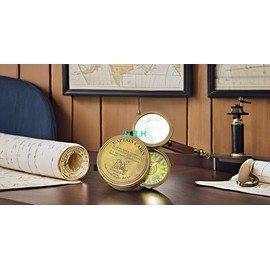 Antique Replica Vintage Nautical Captain compass & Magnifying Glass