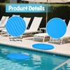 HFYZZ 4 Pcs Poolside Seating Mat - 17.7 x 13.4