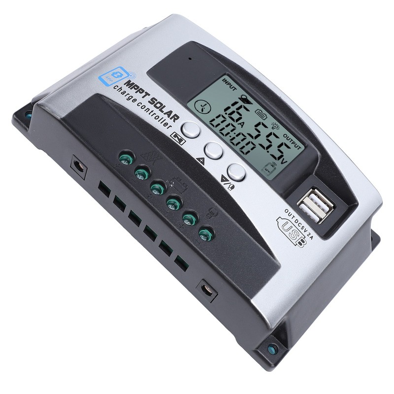 MPPT Solar Charge Controller Bluetooth App Control 12V 24V 36V