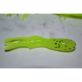 SOUTHERN PRO PRO SERIES CRAPPIE TUBES 1.5 IN 50 PK BASS PERCH GRUB JIG PT12 LIGHTNING BUG