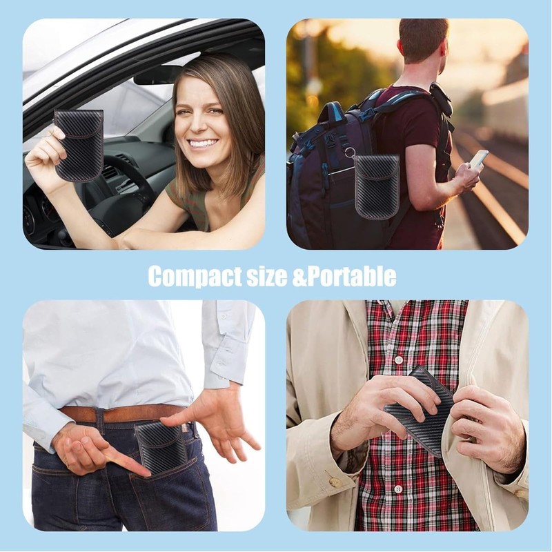 Pouch for Car keys, Car Key Signal blocking Case, RFID
