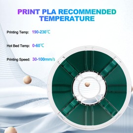 Silk PLA 3D Printing Filament, PLA Filament 1.75mm Dimensional Accuracy +/- 0.02mm, 3D Printer Gradient Pla Filament 1KG/2.2lb Compatible with 3D Printer and 3D Pen(Red Blue Green)