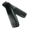 Pack 50 Peines Bolsillo Negro Cosmetic Box Plástico Peinado Práctico