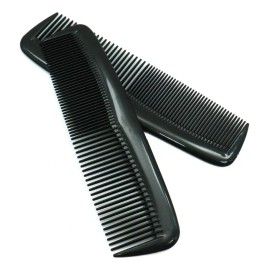 Pack 50 Peines Bolsillo Negro Cosmetic Box Plástico Peinado Práctico