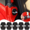 Voodonala Door Lock Covers Protection Trim for Jeep Wrangler JK