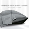 Pillowcase 60 x 60 cm Satin Very Soft 2 Pieces