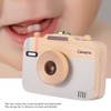 Wooden Camera pattern Storage Box Case for Baby Milk Teeth