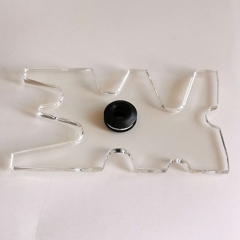 Billiard Bridge Head Portable Clear Acrylic Snooker Pool Cue Moosehead