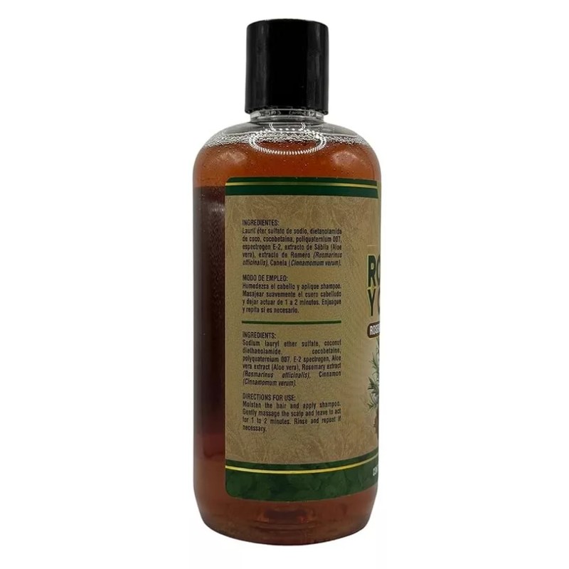 Shampoo Romero & Canela (Rosemary & Cinnamon) 16.9 fl oz