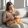 Criamolo Adjustable Cat Muzzle, Soft Breathable TPU Cat Mouth Cover,