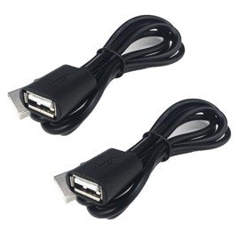 Lelukee Smart Bracelet Charger,Portable Bracelet Watch Charger,USB Charging Cable Adapter for Smart Bracelet，Rubber TPE Soft Wire 1 Meter Long Wristband Charger Cable (2)