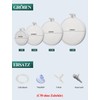 boxtech Aquarium Air Stone, Oxygen Stone Nano Bubble Air Stone