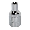 Sealey SP1404 Walldrive Fully Polished Socket, 1/4" Square Drive, 4mm