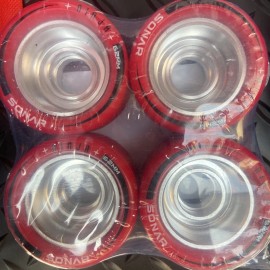 Riedell Skates Sonar Ninja Speed 62mm x 43mm Wheels (4-Pack)