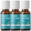 Blanc Nature Magic Tea Tree Oil, 20ml, 3 pcs / 블랑네이처 매직 티트리 오일, 20ml, 3개