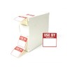Use by Food Labels Date DY054 25x25mm 1000 Labels Box