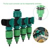 DN20 DN25 FNPT 4 Way Garden Hose Faucet Splitter with