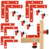 16pcs Right Angle Clamp Set, 90 Degree Clamp,Positioning Squares, 3inch
