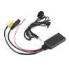 59.1in Bluetooth Radio Audio Cable Handsfree Car AUX Adapter with