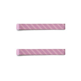 satch Swaps Backpack Accessory in Many Designs and Colours, Interchangeable and Individually Combined, Stripe Rose - Pink