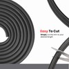 Trim Seal with Top Bulb – PVC Plastic Trim with