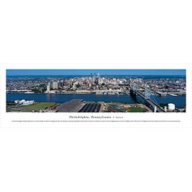 Blakeway Worldwide Panoramas Unframed Philadelphia, Pennsylvania-Downtown-Blakeway Panoramas Skyline Posters
