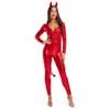 Tipsy Elves Red Sequin Devil Costume Size Medium
