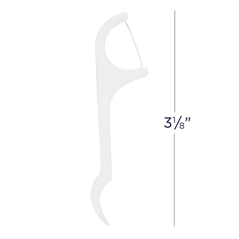 Practicon Mint Flavored Floss Picks, Individually Wrapped, Bulk Pack Of