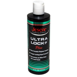 Jescar Ultra Lock + - 16oz | SiO2-Infused Advanced Polymer Sealant for Long-Lasting Paint Protection and High Gloss Finish – UV Protection, Easy Application, Safe for Cars, Boats, RVs, and Motorcycles