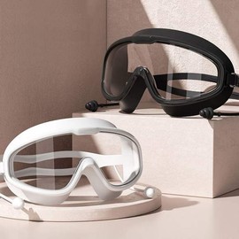 Big frame goggles swimming glasses large lens swimming goggles large lens swimming goggles swimming goggles swim adult aqua / 빅프레임 고글 물안경 알큰 수영안경 수경 알큰 수경 고글 수영 물안경 스윔 성인용 아쿠아