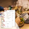 Set of 25 Bridal Shower Wildflowers Invitations with Envelopes, Floral