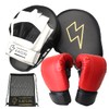 KAISIN Boxing Gloves Mitt Set with Storage Bag (Supervised by