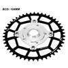 Aluminum Alloy 46T 104 BCD Chainring and Adapter Replacement for