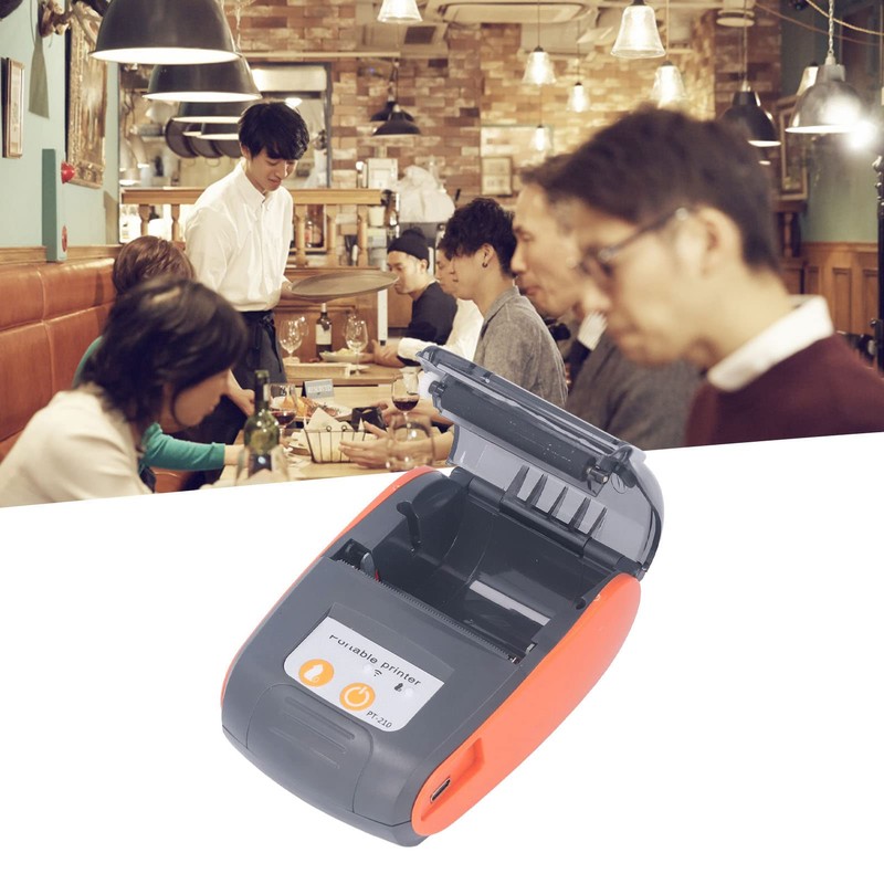 Bewinner Bluetooth Receipt Printer, Portable 58 mm Mini Thermal Pos