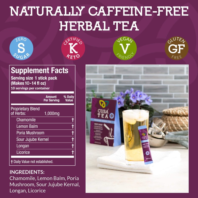 Cusa Tea & Coffee | Deep Doze Herbal Tea |