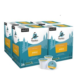 Caribou Coffee Daybreak Morning Blend, Single-Serve Keurig K-Cup Pods, Light Roast Coffee, 24 Count (Pack of 4)