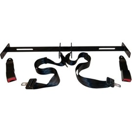 3G Club Car, EZGO, Yamaha Golf Cart Seat Belt Bracket w/2 Lap Belt Seat Belts