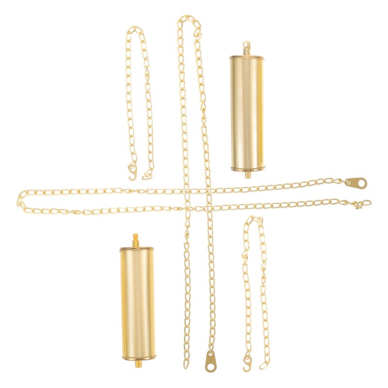 TEHAUX 5 Sets Heavy Duty Iron Clock Weight for Grandfather