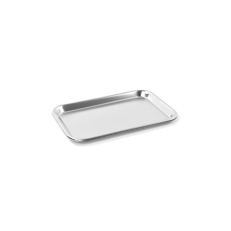Teqler 134801 Stainless Steel Tray, 28.5 cm x 19 cm