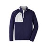 PETER MILLAR Men's Verge Performance Quarter-Zip, Navy, Medium