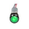 Alpinetech PLB12M 12mm 1/2" 48V AC/DC LED Metal Signal Indicator